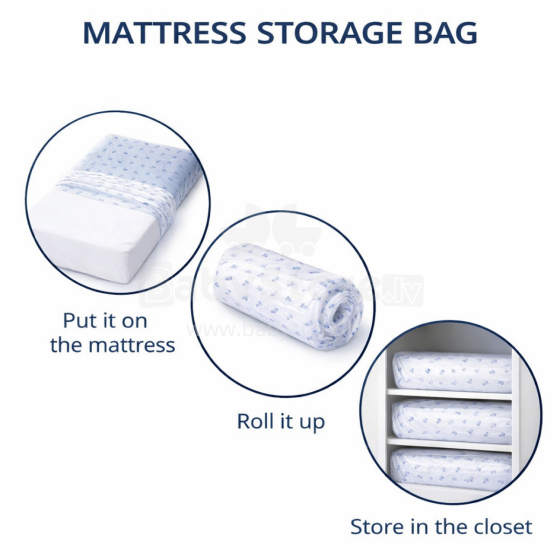La Bebe™ Matress Storage Bag Art.287281 Полиэтиленовый мешок для хранения матрасов 160x80см