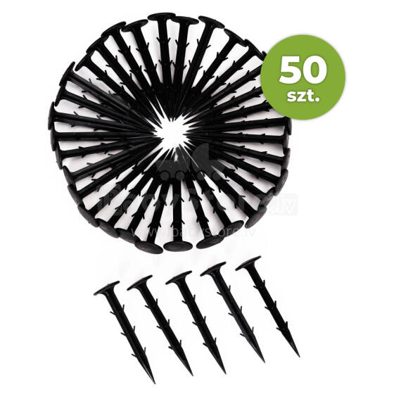 Kołki do mocowania agrowłókniny agrotkaniny kotwy szpilki 50 szt. 15 cm MultiGarden