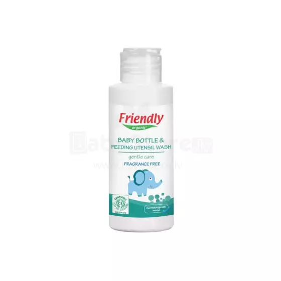 Friendly Organic Bottle Wash Art.287531 Средство для мытья бутылочек/посуды с рождения (100мл.)