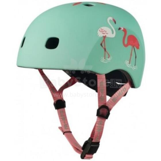 Dip&Dap Helmet  Art.287549 Flamingo Certified, adjustable helmet for kids