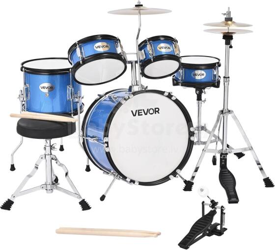 Vevor 5 Piece Drum Kit  Musical Instrument Drum  Art.287555 Komplekts- mūzikālās bungas