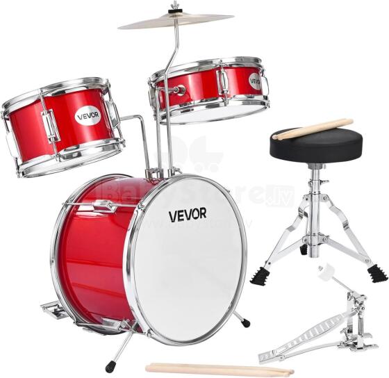 Kidsworld Musical Instrument Drum Kit Art.287557 Комплект барабанов для юных музыкантов