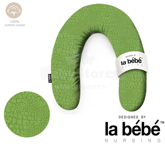 La Bebe™ Rich Maternity Pillow Art. 5-171 Wild Life. Pakaviņš (pakavs) mazuļa barošana, gulēšanai, pakaviņš grūtniecēm 30x104 cm