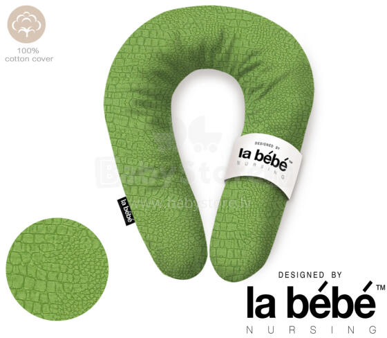 La Bebe™ Snug Maternity Pillow Art. 5-171 Wild Life. Pakaviņš (pakavs) mazuļa barošanai / gulēšanai / pakaviņš grūtniecēm, 20x70 cm