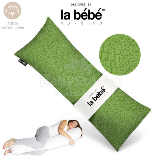La Bebe™ Easy Maternity Pillow  Art. 5-171 Wild Life. Daudzfunkcionāls gulēšanas atbalsta spilvens ar sintepona (bumbiņsintepons) pildījums (īpaši mīksts un kluss) 135 x 40 cm