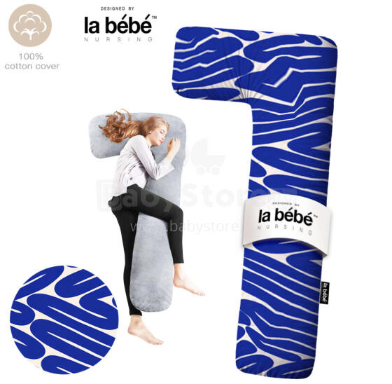 La Bebe™ Flopsy Pillow Art. 5-172 Wild Life. Cotton Nursing Maternity, 180 см