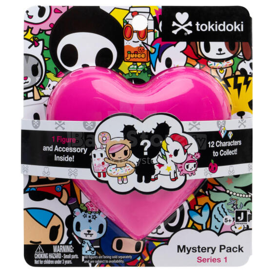 TOKIDOKI figūriņa ar aksesuāru, 5 cm