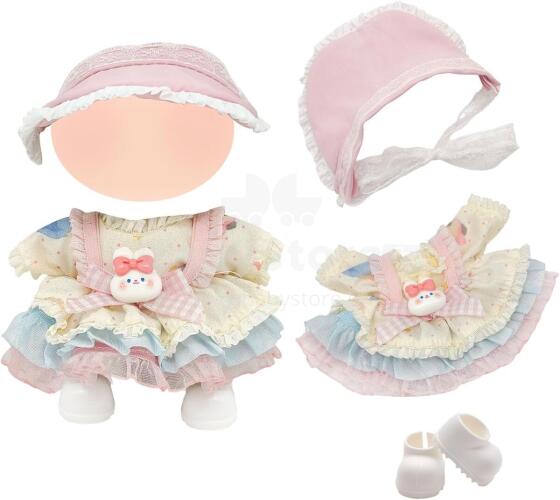Kidsworld Doll Cloth Art.287803 Apģērbu komplekts lellēm, 17 cm augstuma