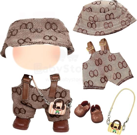 Kidsworld Doll Cloth Art.287804 Apģērbu komplekts lellēm, 17 cm augstuma