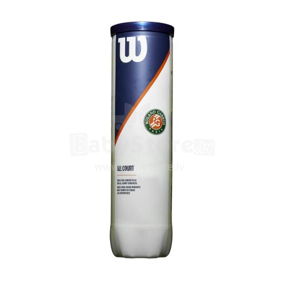 WILSON ROLAND GARROS ALL COURT TENISA BUMBAS ( 4 BUMBU TUBS )