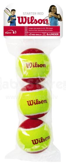 WILSON STARTER RED BALLS (3 pcs.)
