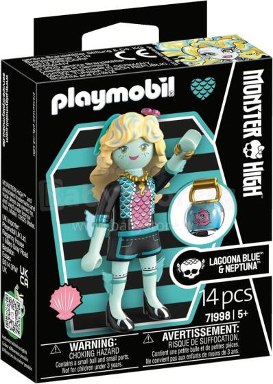PLAYMOBIL Monster High – фигурка Лагуны Блю для подводных приключений и Хэллоуина