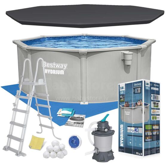 Gada Cikla Paneļu Baseins 366 x 122 cm 13-in-1 Bestway 56574
