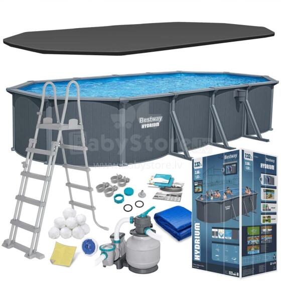 Visu gadu paneļu baseins 732x366x132 cm 13in1 Bestway 561CW
