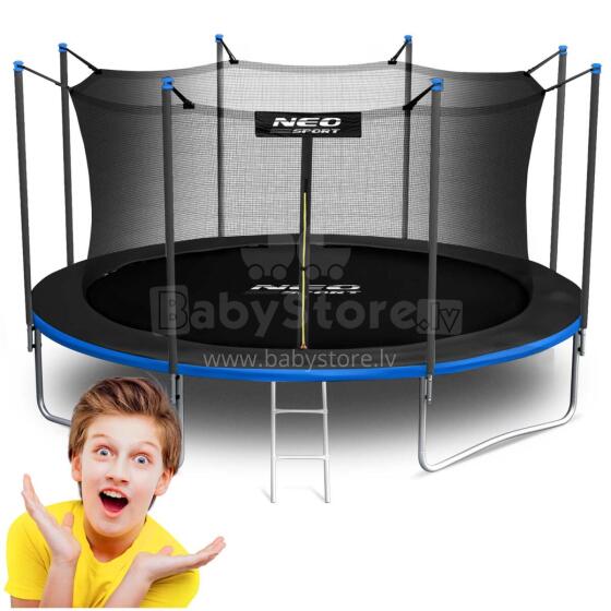 15ft/465cm Dārza Trampolīns ar Drošības Tīklu un Kāpņu Neo-Sport