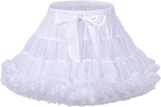 Bebe Basic Tu-Tu Luxury Skirt White Art.288185 Супер пышная юбочка для маленькой принцессы
