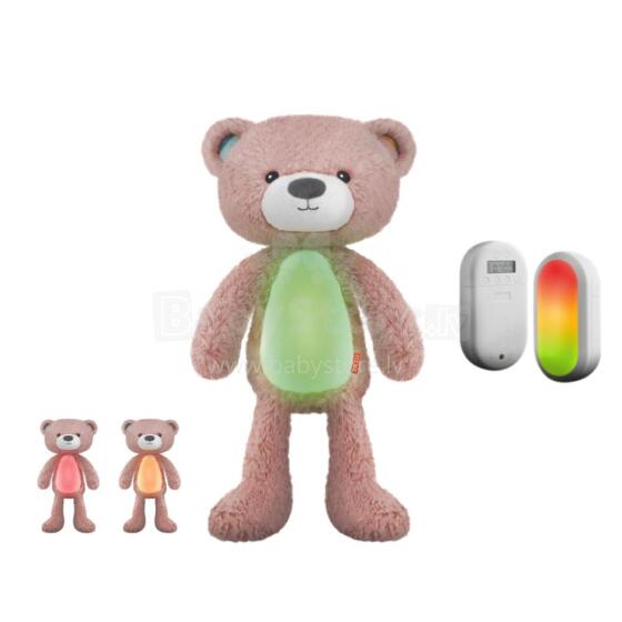 Zazu Brody Sleep Trainer Art.288268 Pink Soft toy with night light