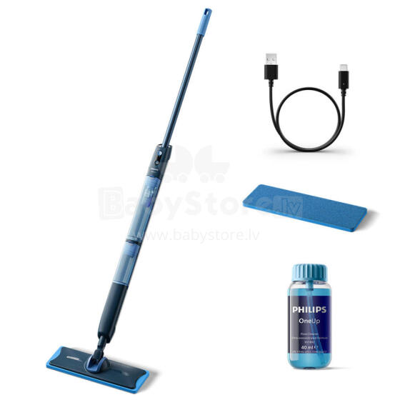 Philips OneUp series 5000 elektriskā mazgāšanas slota, zila