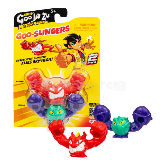 HEROES OF GOO JIT ZU Meteor Madness Goo Slingers двойной набор