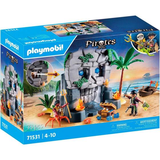 PLAYMOBIL PIRATES Galvaskausa sala 71531