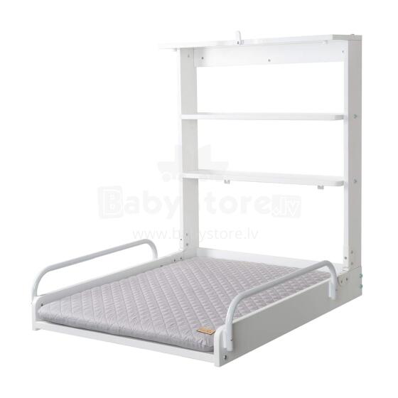 Roba Style Wall Changing Shelf  Art.288485 White Pārtināmais galds (stiprināms pie sienas)