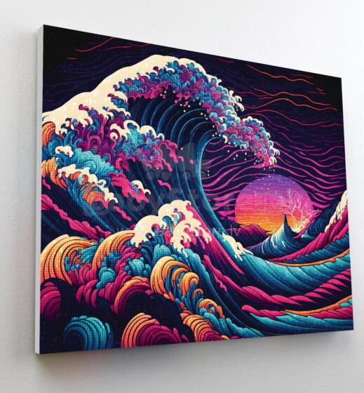 Splat Planet dimanta puzle LIELAIS VILNIS 30x40 cm