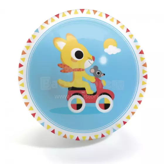 Djeco Cute Race Art.DJ00104  резиновый мяч