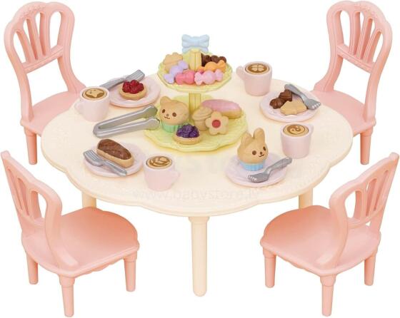 Sylvanian Coffee and Cake Set Art.5742  Coffee and Cake Set- Dollhouse Furniture