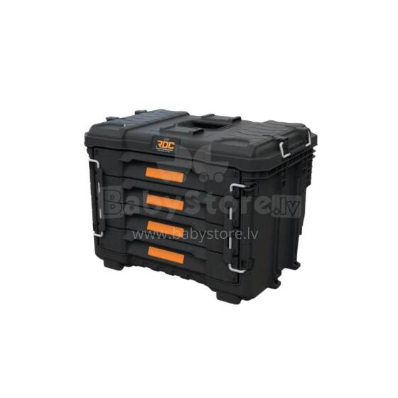 Ящик для инструментов с 4 ящиками ROC Pro Gear 4 Drawers Unit XL 56.5x37.5x41.3 см