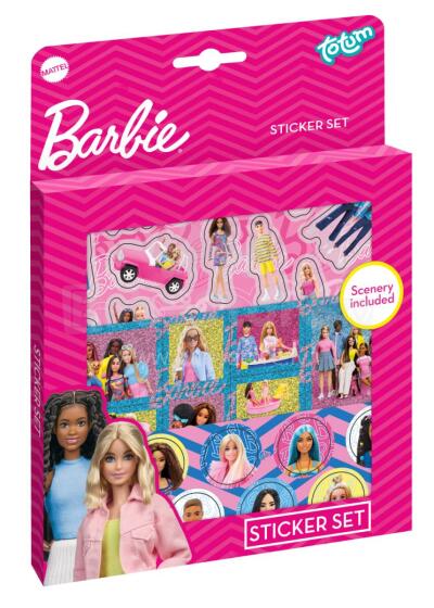 TOTUM BARBIE uzlīmes komplekts, 501188