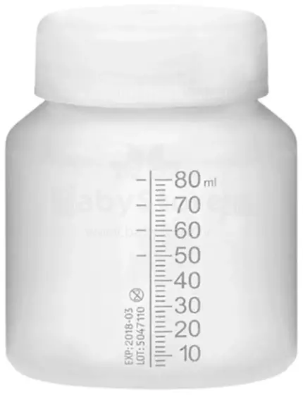 Medela Disposable Milk Art.287480 Vienreizējās lietošanas piena pudele ar nodalījumu 80 ml 1 gab.