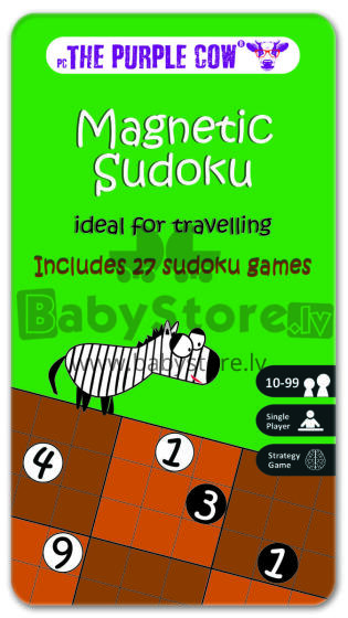 PURPLE COW spēle Sudoku (LT, LV, EE), 575