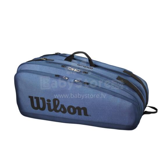 WILSON SPORTA SOMA TOUR 12 PK BLACK/BLUE