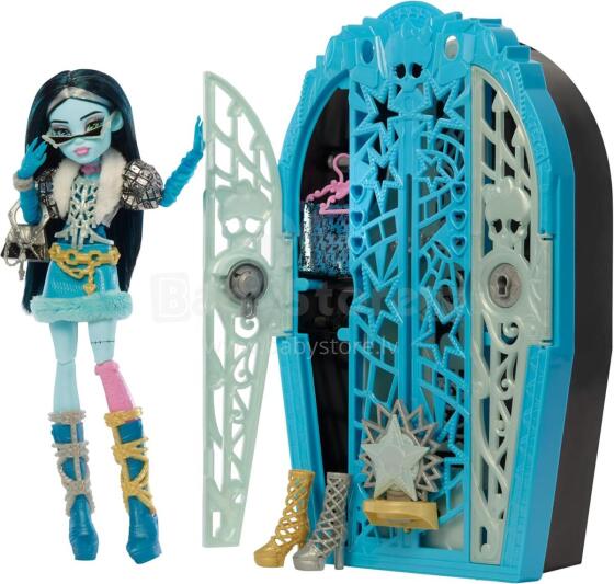 Monster High Skulltimate Secrets – набор Frankie Stein Hauntlywood Mysteries с гардеробом (19+ сюрпризов)