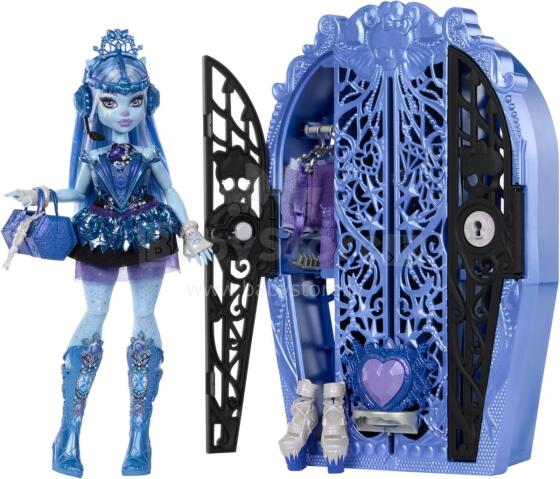 Monster High Skulltimate Secrets: Monster Mysteries Abbey Bominable Doll – Magical Wardrobe with 19+ Surprises