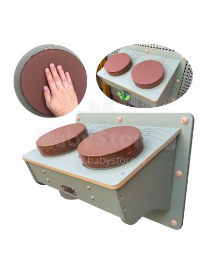 MASTERKIDZ Bongos Mūzikas Instruments Bungas Piederumi STEM Panelim