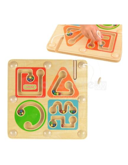 MASTERKIDZ Wooden Magnetic Maze Montessori Writing and Motor Skills