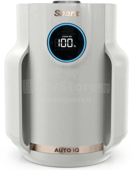 Shark NeverChange5 Compact Pro gaisa attīrītājs ar hepa filtru, balts