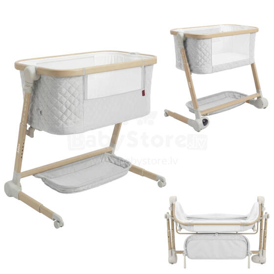 Bērnu gultiņa Salsa CRL-16507 Velora Pelēka