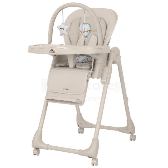 Augstais krēsls Carrello Lotus CRL-12101 Dune Beige