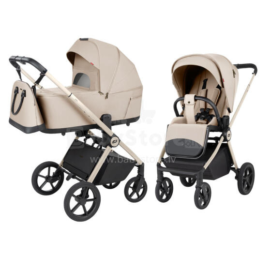 Baby stroller 2w1 CARRELLO Ultra F CRL-6556 Polar Beige