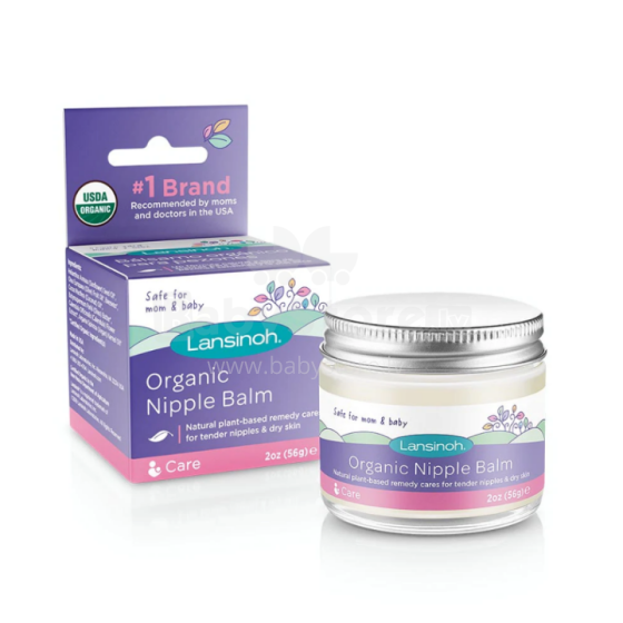 Lansinoh Organic Nipple Balm  Art.23110 Krūtsgalu balzams 60ml