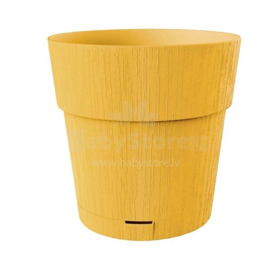 Puķu pods ar paliktni Ethica &Oslash;30x29cm sinepju dzeltens