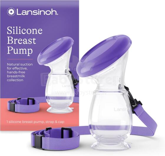 Lansinoh Silicone Breast Pump Art.50810 Mātes piena savācējs,100ml