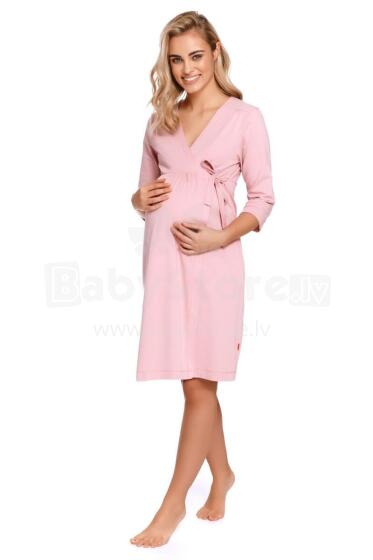 Doctornap  Cotton Night Dress Art.SBL.4243.PAPAYA  Kokvilnas naktskrekliņš grūtniecēm/barošanai