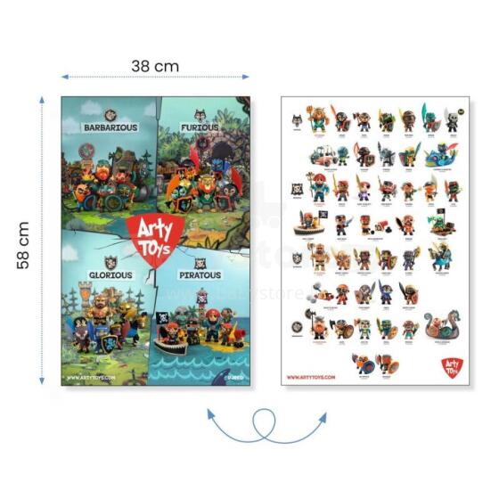 Djeco - Arty Toys plakāts