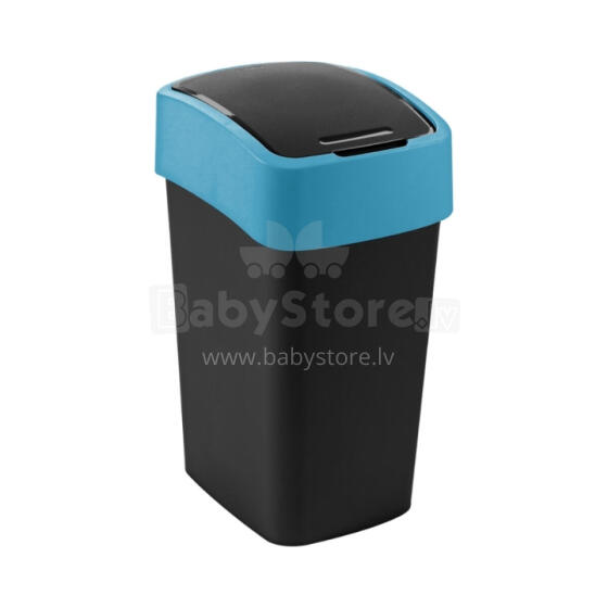 Atkritumu spainis Flip Bin 25L melns/zils 