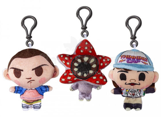 STRANGER THINGS plīša klipsis 10cm asorti., 466202