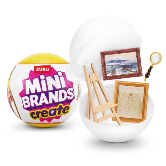 SURPRISE mini figūriņas kapsulā Māksla, 1 sērija, asort., 77771GQ1