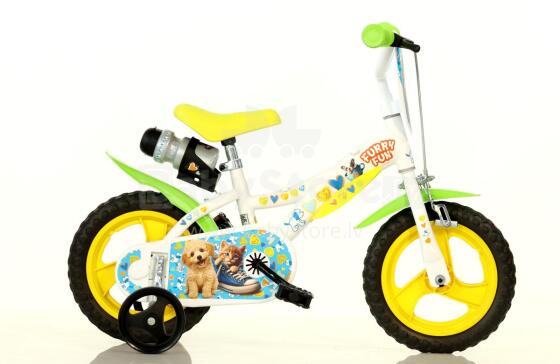 Bērnu velosipēds 12'' ”Furry Fun”